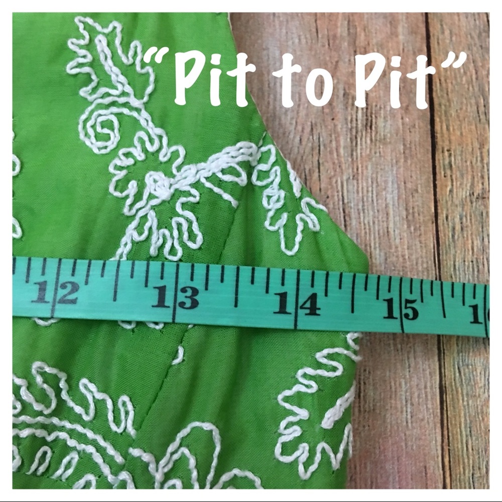 Milly of New York Embroidered Mod Dress - Green 4 - Picture 3 of 8